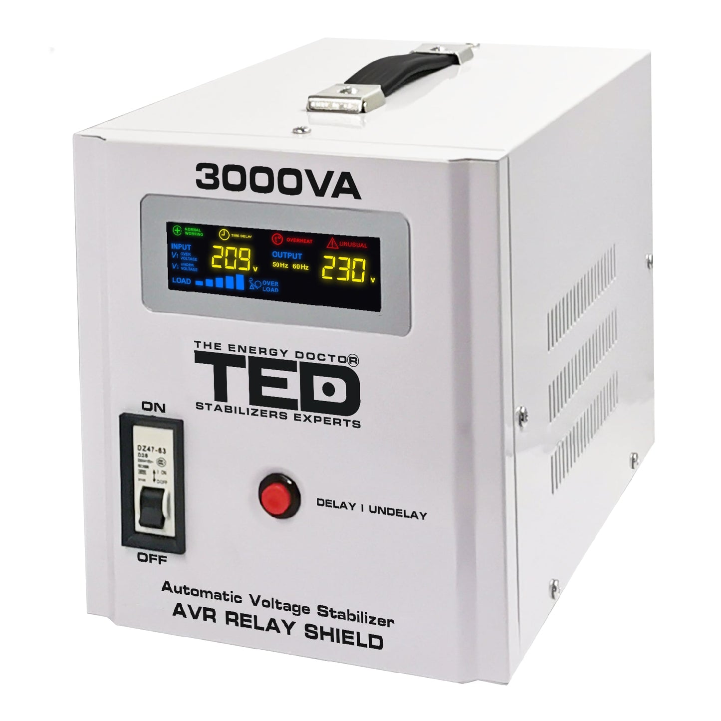 Stabilizator Tensiune 3000VA 1800W TED 000149