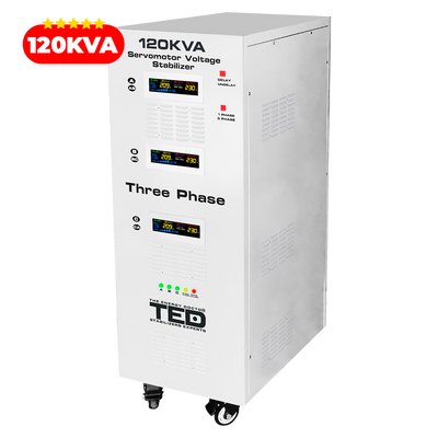 Regulator Stabilizator Tensiune Trifazic 120KVA 85kW TED000088 AVR