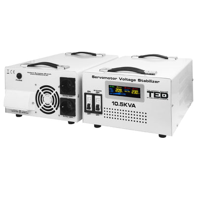 Stabilizator tensiune servomotor 10KVA 10.5KVA 6kW TED Electric